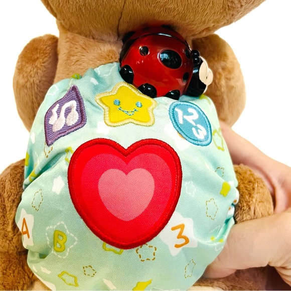 Vtech Crawl With Me Bear Electronic Interactive Crawling Light Up Learning Toy - Picture 8 of 9